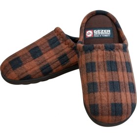 Resim Gezer Kışlık Erkek Ev Terliği 