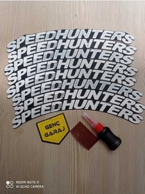 Resim Her Araca Uyumlu Speedhunters 8'li Lastik Yazısı+yapıştırıcılı 