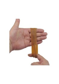 Resim Ekoset 150X5Mm Geniş Kauçuk Paket Ambalaj Kasa Lastiği 500 Adet 