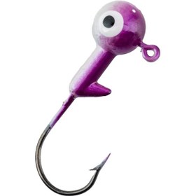 Resim Jighead - Zoka - Kurşunlu Olta İğnesi - Xh-a 02 - Mor Beyaz - 6 Gr 