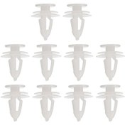 Resim Neevoyu 10 Adet Krom Kapı Panel Klampleri - Chrysler İçin Yerine Geçirici 6504014 Oem Numaralı Nilon Malzeme Beyaz Renk 