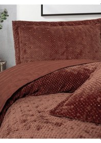 Resim Cotton Box Softnest Tek Kişilik Yatak Örtüsü Boleta Kiremit Kiremit 