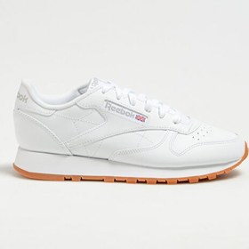 Resim Reebok 100008495 CLASSIC LEATHER Beyaz Kadın Yürüyüş Ayakkabısı 