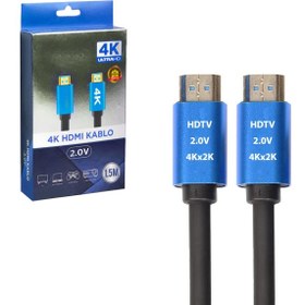 Resim SEENERGY HDMI KABLO GOLD 2.0V 2K 4K HDTV 1.5MT SE-015M4K 