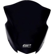 Resim GP Kompozit Bajaj Dominar 250 / 400 2017-2024 Uyumlu Kısa Ön Cam Siyah 37 cm 