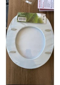 Resim Lüks Klozet Kapağı Desenli Düz Kalın Süngerli Royaleks-14054 Diğer 