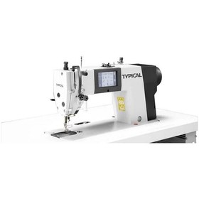 Resim Typical Gc-6930a-md3t Step Motor Kontrol Üniteli Kapalı Kartel Çift Bıçak Nfc Özellikli Dikiş Makinası 