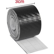 Resim Genişlik 3 Cm-uzunluk 10m-3-10m Genişlik Uzunluk Karbon Fiber Bantları Anti Çarpışma Koruyucu Şerit Sarma matik Tampo 