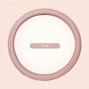 Resim Dashanshop Pembe 15 Inç Nefes Alabilir Kaymaz Direksiyon Kılıfı Otomobil İçin Pembe 