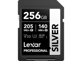 Resim Hype Store Lexar Profesyonel Sılver Sd Kart 256 Gb, 205 Mb/s'ye Kadar Okuma, 140MB/S Yazma, Sdxc Uhs-I Hafıza K 