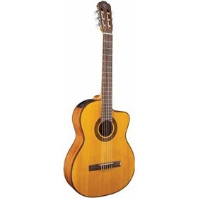 Resim Takamine GC3CE-NAT Elektro Klasik Gitar (Kılıf-Jak-Pena) 