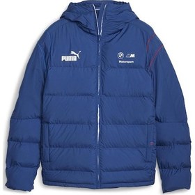 Resim Puma Bmw Mms Mt7 Ecolite Padded Jacket Erkek Mont-Lacivert 
