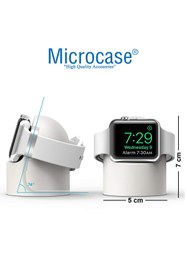 Resim Microcase Apple Watch Tüm Seriler Ile Uyumlu Silikon Şarj Standı - Al3570 