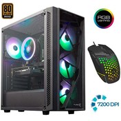 Resim TX1301 ATM00001676 Intel Core i5-3470 16 GB RAM 256 GB SSD 4 GB RX550 Masaüstü Oyun Bilgisayarı Turbox