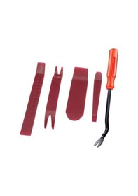 Resim Zcjb 5 Parça Araba Ses Sökme Aracı Tamir Gözetleme Plakası İç Toka Tornavida Bakım Aracı -121080 