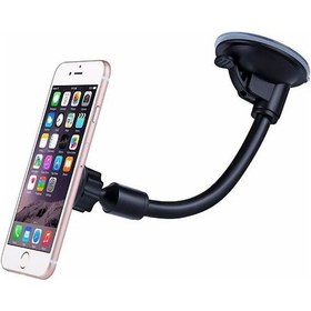 Resim Araç Içi Vantuzlu Mıknatıslı Telefon Tutucu Akrobat Spiral Gövde 