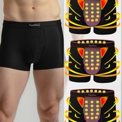Resim 3'lü Paket Erkek Manyetik Spor Boxer Külot - Ultra Dayanıklı Polyester, Aktif Yaşam Tarzı & Günlük Kullanım için Orta Esneklikte Düz Renk İç Çamaşırı, Sadece Elde Yıkama, Şık Modern Görünüm, Orta Esnek Kumaş, Antrenman Gereçleri, Minimalist Stil, Nefes Alabilen Malzeme, Spor Salonu Kullanıcıları İçin 