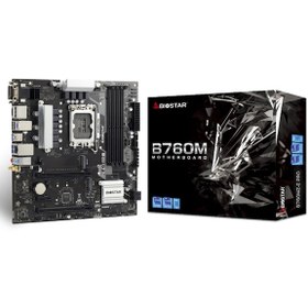 Resim Biostar B760MZ-E Pro Intel B760 6000 MHz (OC) DDR5 Soket 1700 mATX Anakart 