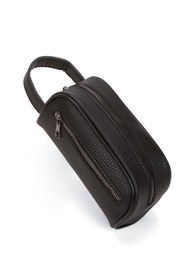 Resim Adelina Bags Erkek Portföy El Çantası Seyahat Traş Kozmetik Clutch Çanta 