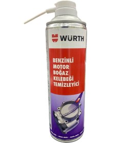 Resim Würth Benzinli Motor Boğaz Kelebeği Temizleyici 500ml 