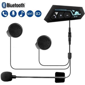 Resim Bt22 Motosiklet Bluetooth Intercom Kask Kulaklık-1488 