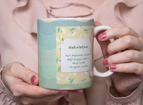 Resim Hatırlatma Başlıklı Akışa Bırak Yazılı Kupa - Aşırı Düşünme Değil Akışa Bırak Mesajlı Pastel Çiçekli Motivasyon Bardak - Hatırlatma Başlıklı Akışa Bırak Yazılı Kupa - Aşırı Düşünme Değil Akışa Bırak Mesajlı Pastel Çiçekli Motivasyon Bardak / Beyaz / Düz 