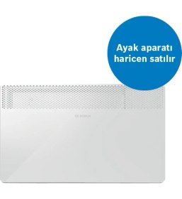 Resim Bosch HC 4000 Elektrikli Konvektör Isıtıcı 2000 W Güçlü Isıtma İçin Mutfak Kullanımına Uygun 