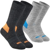 Resim Decathlon Çocuk Termal Çorap - 2 Çift - Pembe - Sh100 Warm Mid 
