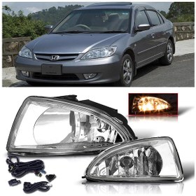Resim Honda Civic Sis Lambası Farı Oem Orjinal 2004-2006 VTEC 