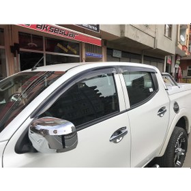 Resim Mitsubishi L200 2008 2015 Triton Cam Rüzgarlıgı Ithal Benekli 