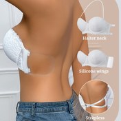 Resim Kadınlar için Push-Up Tasarım ve Güzel Sırt Desteği ile Dantel İç Çamaşırı. 