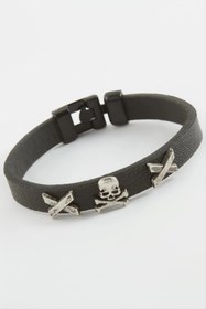 Resim Eco Lounge Kuru Kafa Kaliteli Suni Deri Bileklik 