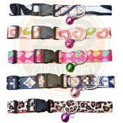 Resim Köpek Kedi Tasma Zilli Tokalı Hrb-022 Çok Renkli 