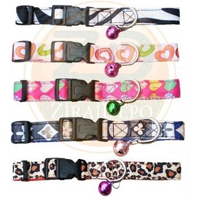 Resim Köpek Kedi Tasma Zilli Tokalı Hrb-022 Çok Renkli 