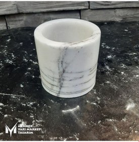 Resim Leylak Mermer Diş Fırçalık 