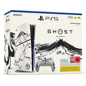 Resim Sony Playstation 5 Slim Oyun Konsolu Ghost of Yotei Bundle Black Edition (İthalatçı Garantili) 