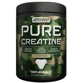 Resim Army Pure Creatine Monohidrat 300 Gram 60 Servis 5 gram 