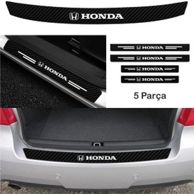 Resim nehay shop Honda Bağaj ve Kapı Eşiği Karbon özel yeni sticker (SET) 