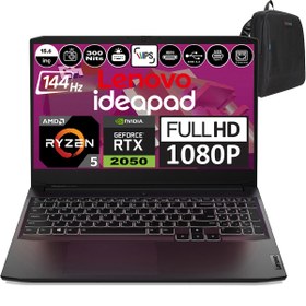 Resim LENOVO Ideapad G3 Ryzen5 5500H Ddr4 16GB 512GB SSD RTX2050-4GB WIN11PRO 15.6" IPS 144HZ 82K202BRTXP01 