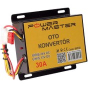 Resim Powermaster 24-12 Volt 30 Amper Oto Konvertör 