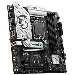 Resim MSI MB B760M GAMING PLUS WIFI DDR5 6800(OC)MHz mATX LGA1700P Oyuncu Anakart 