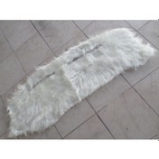 Resim Fiat Fiorino Uyumlu Torpido Örtüsü Peluş Kumaş Beyaz 