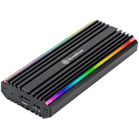 Resim Silverstone USB-C 3.2 Gen2 10Gbps NVMe / SATA M.2 SSD Disk Kutusu 