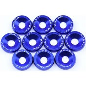 Resim Hightower 10'lu M6 Jdm Çamurluk Kaporta Motor Civata Seti Blue 