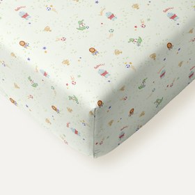 Resim Mini Champ %100 Organik Pamuk Bebek Lastikli Çarşaf 70 x 140 cm 