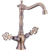 Resim Lpd Se Kuğu Lavabo Bataryası Antik 