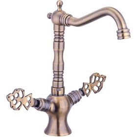 Resim Lpd Se Kuğu Lavabo Bataryası Antik 