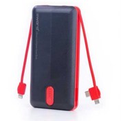 Resim Sword 20p03 Black Red Triple Powerbank 20 000mah Kendinden Kablol 