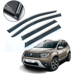 Resim Dacia Duster Krom Çıtalı Cam Rüzgarlığı 2018 Sonrası 