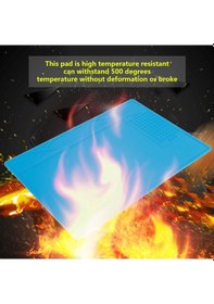 Resim Isıya Dayanıklı Onarım Bakım Pedi Telefon Tamiri İçin Masa Yalıtım Silikon İstasyonu Mat-ht 